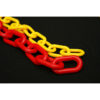 CHAIN PLASTIC COW NECK 40IN #8 YELLOW