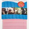 ALLFLEX MAXI FEM/SM MALE PINK BLANK 25/BG