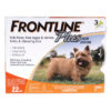 FRONTLINE PLUS SM DOG 3 PK UP TO 22 LB ORANGE