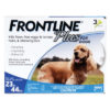 FRONTLINE PLUS MED DOG 3 PK 23-44 LB BLUE