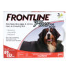 FRONTLINE PLUS XLG DOG 3 PK 89-132 LB RED
