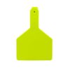 Z-TAG COW BLANK CHARTREUSE 25/BG