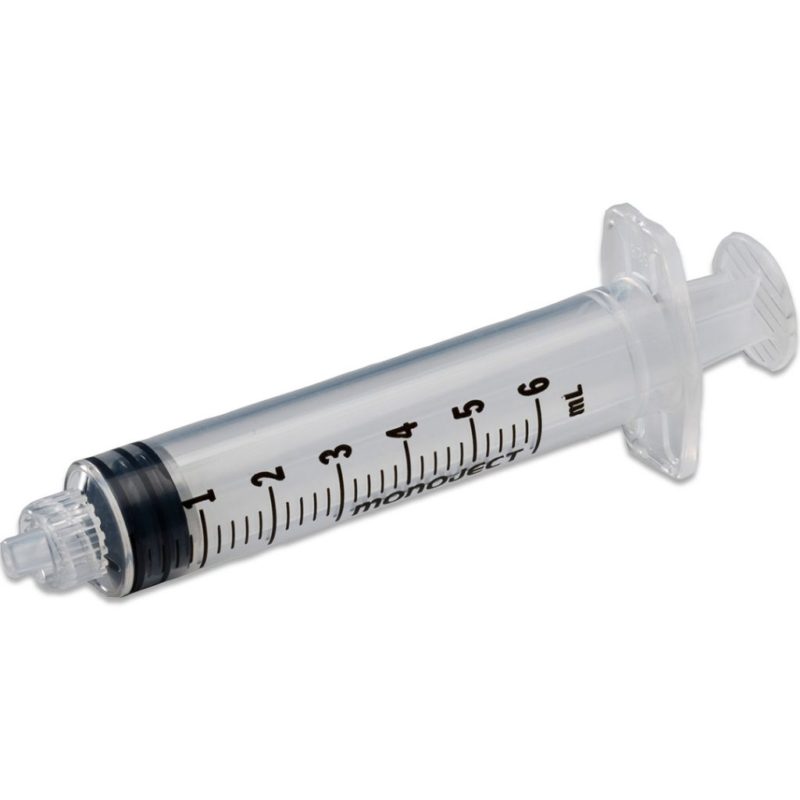 SYRINGE DSP 6CC W/LL TIP 50/BX - Alliance Animal Care