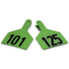 Z-TAG COW LASER GREEN 101-125