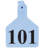Z-TAG CALF LASER BLUE 101-125