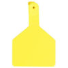 Z-TAG COW BLANK YELLOW 25/BG
