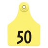 ALLFLEX LARGE FEM/SM MALE YELLOW 26-50