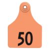 ALLFLEX LARGE FEM/SM MALE ORANGE 26-50