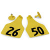 ALLFLEX MAXI FEM/SM MALE YELLOW 26-50