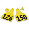 ALLFLEX MAXI FEM/SM MALE YELLOW 126-150