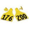 ALLFLEX MAXI FEM/SM MALE YELLOW 176-200