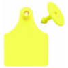 ALLFLEX MAXI FEM/SM MALE YELLOW BLANK 25/BAG