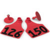 ALLFLEX LARGE FEM/SM MALE RED 126-150