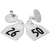 ALLFLEX MEDIUM FEM/SM MALE WHITE 26-50