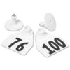 ALLFLEX MEDIUM FEM/SM MALE WHITE 76-100