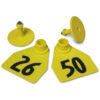 ALLFLEX MEDIUM FEM/SM MALE YELLOW 26-50