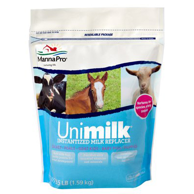 Unimilk Resealable Poly Bag 3.5lb bag - Alliance Animal Care