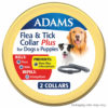 Adams F&T Collar Plus Dogs & Puppies 2pk Gold Tin (Delta+IGR)