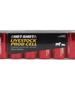 Hot Shot Livestock Prod Alkaline C Batteries 6pk (ALKDP2)