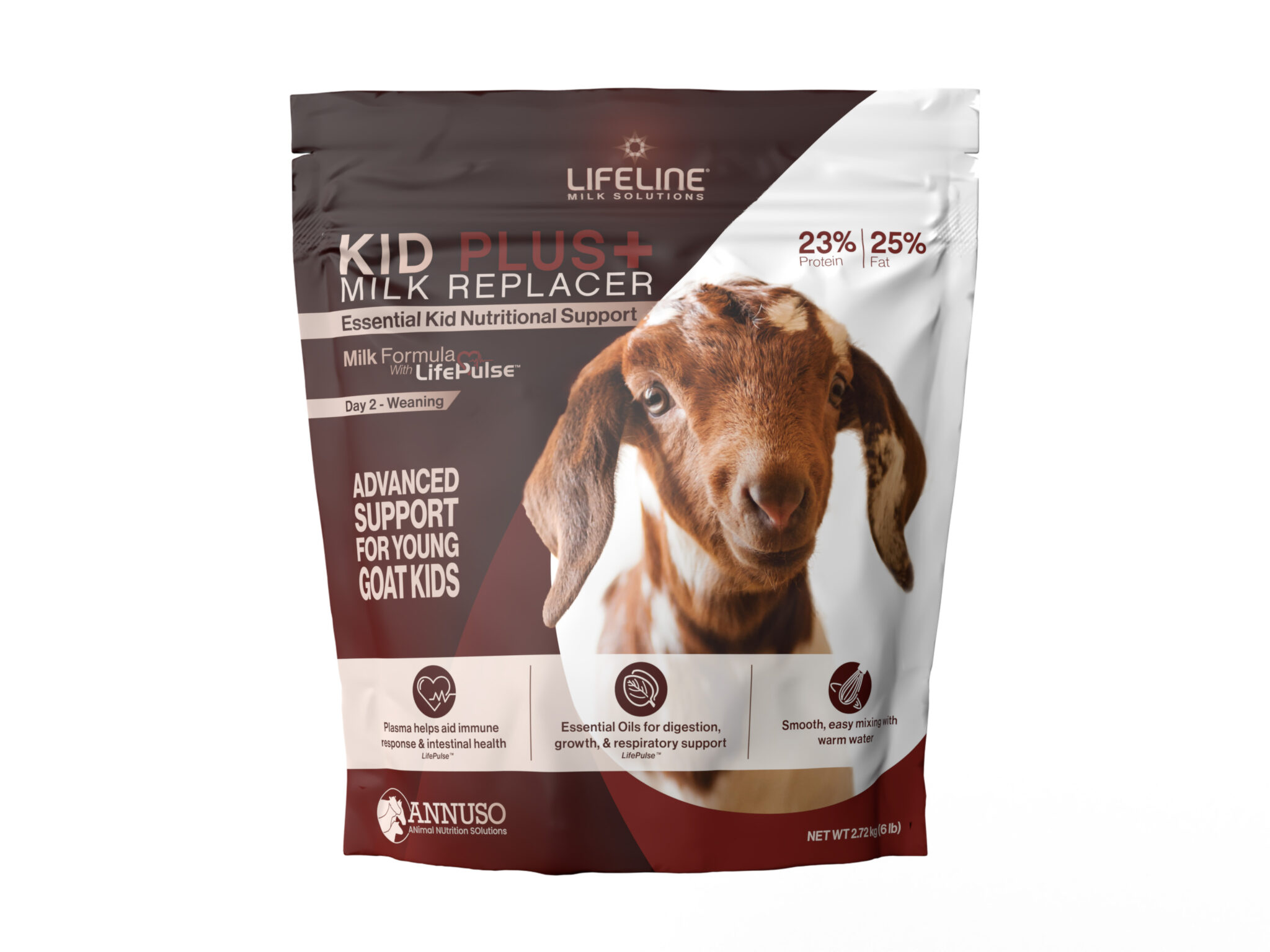 LIFELINE Kid Plus Milk Replacer 23/25 6lb bag - Alliance Animal Care