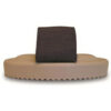 Decker FLEXIBLE CURRY COMB w/ Nylon Strap