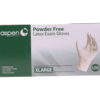 ASPEN LATEX POWDER FREE EXAM GLOVES XL100/PKG