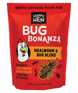 HAPPY HEN BUG BONANZA MEALWORM & BUG BLEND 30 OZ