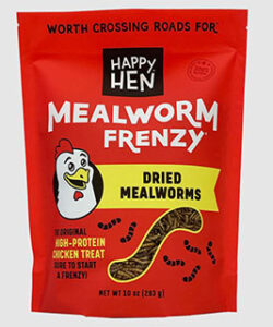 HAPPY HEN MEALWORM FRENZY DRIED MEALWORMS 10 OZ