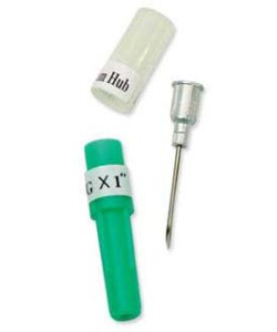 NDL AL 20GA X 1 IN 100/pk