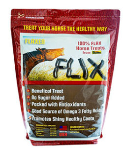 FLIX HORSE TREATS 100% FLAX 4 LB
