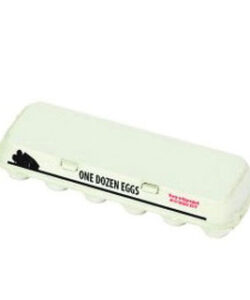 LITTLE GIANT SOLID TOP EGG CARTON 11-3/4 IN L X 4 IN W X 3-3/4 IN H