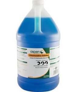 ASPEN VET CHLORHEXIDINE SOLUTION 2% GALLON 1/PKG