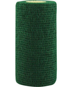 FLEXWRAP E-Z TEAR COHESIVE BANDAGE 4 IN HUNTER GREEN 18/BOX