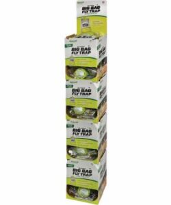 RESCUE BIG BAG FLY TRAP FLOOR DISPLAY 48/PKG
