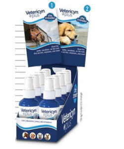 VETERICYN® TRAVELER POP DISPLAY 3 OZ BOTTLE 8/CS