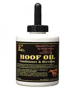 E3 HOOF OIL WITH BRUSH 32 OZ