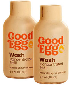GOODEGG WASH CONCENTRATED REFILL NATURAL ENZYME CLEANER 3 OZ