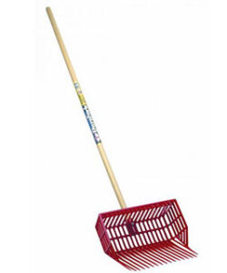 DURAPITCH 2 PITCH FORK - RED - EACH