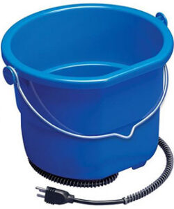 HEATED FLAT BACK BUCKET - 20 QUART