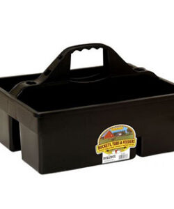 PLASTIC DURA TOTE - BLACK - EACH