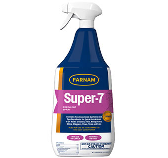 EQUICARE FLYSECT SUPER 7 REPELLENT SPRAY 32 OZ