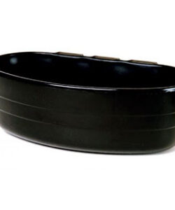 PLASTIC CAGE CUP - 1/2 PINT - BLACK