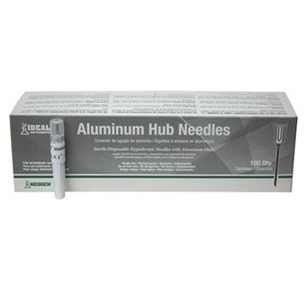 NEEDLE DISP 16 X 5/8 ALUM HARD 100/pkg